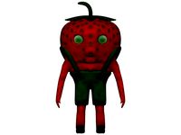 Cartoon Strawberry