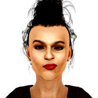 Zoe Kravitz 3D Rigged model ready for animation