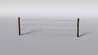 Barbed Wire Fence