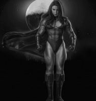 MUSCULAR WOMAN FIGURE