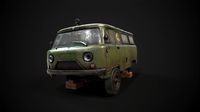 Rusty UAZ 452 2206 sanitary