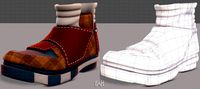 Shoes cartoonV43