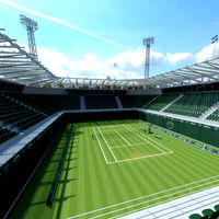 Tennis Court Grass