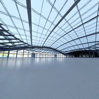 Empty Base Sport Arena