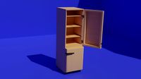 Low Poly wardrobe