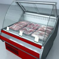 Refrigerated Showcase with meat products 12