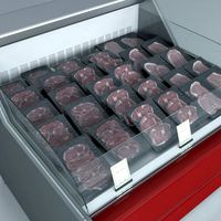 Refrigerated Showcase with meat products 14