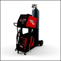 Welding cart with eqipment