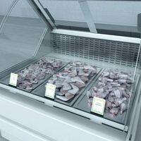 Refrigerated Showcase with meat products 6