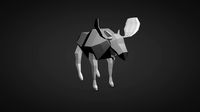 Low Poly Moose