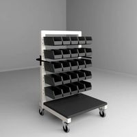 Height Adjustable Mobile Cart 5