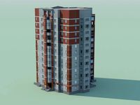 Low poly building 13