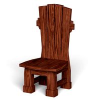 Wooden Chair 01