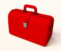 Red valise