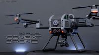 Military Combat Hexacopter Drone