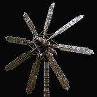 WINDMILL TURBINE MILL POWER PLANT GENERATOR MEDIEVAL AAA