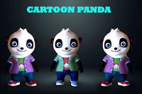 Humanoid Cartoon Panda