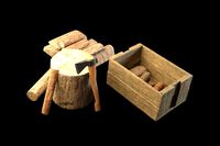 The Old Woodcutter's set Game Ready