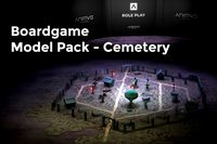 Boardgame Model Pack - Cemetery