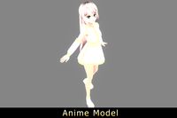 【Original】Anime Character : Saki (Cheerleaders / Contain VRM)