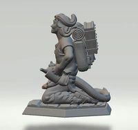Tiefling ginie printable | 3D