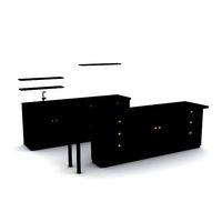 3d modern kitchen design 02