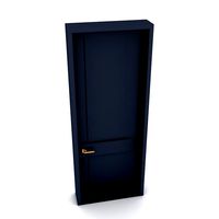 3D modern door 06 model