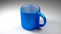 Middle poly mug