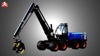 H21D Forestry Harvester