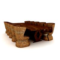 Modern dining table 03