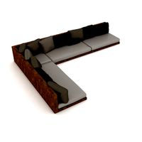 Corner seat 05 model