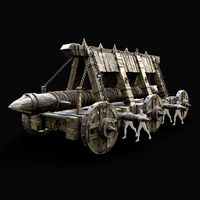 WAR MACHINE BATTERING RAM MEDIEVAL SIEGE WAR BATTLE