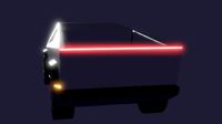 Tesla Cybertruck lowpoly
