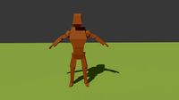 Low-poly human