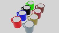 Set of 8 cups