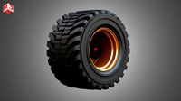 H21D Forestry Harvester Wheel and Tire