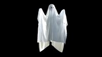 High Poly Ghost Model