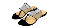 Black sandals