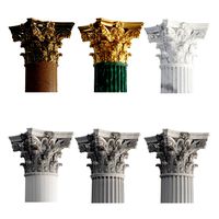 Round corinth column