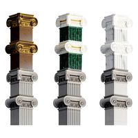 Rectangular ionic column