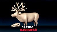 Caribou Base Mesh