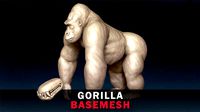 Gorilla Base Mesh