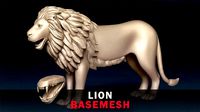 Lion Base Mesh
