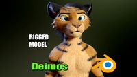 Deimos Anthro Tiger