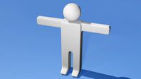 Lowpoly Stickman