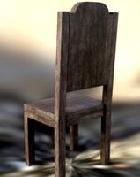 Single chair medieval