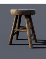Stool medieval decor