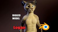 Logan Anthro Lion