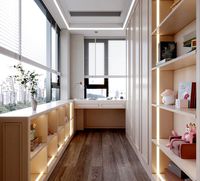 Modern cloakroom