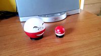 Pokemon Voltorb and Electrode 3D model with Base | 3D